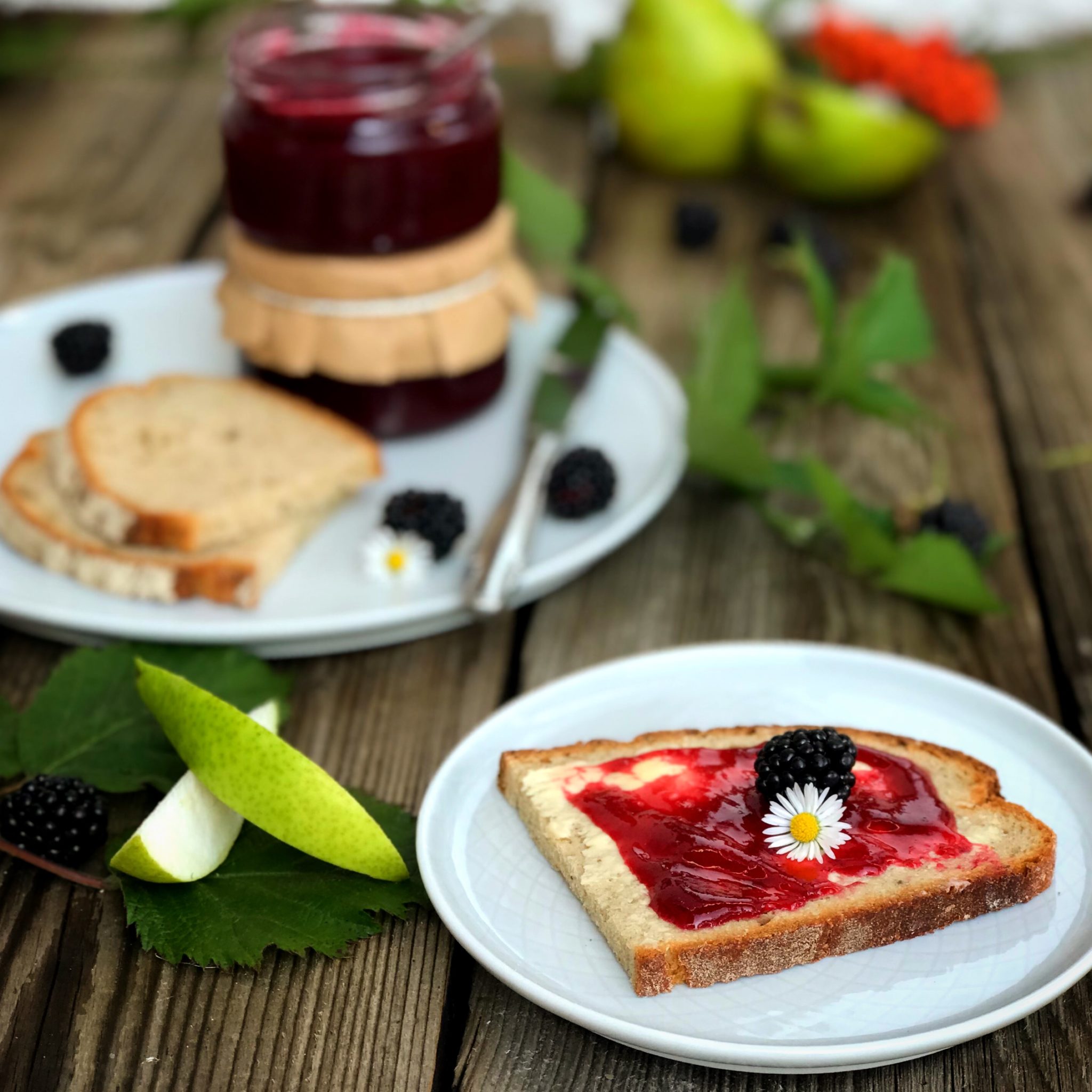 Brombeer-Birnen-Marmelade Rezept - Veronikas Hofküche