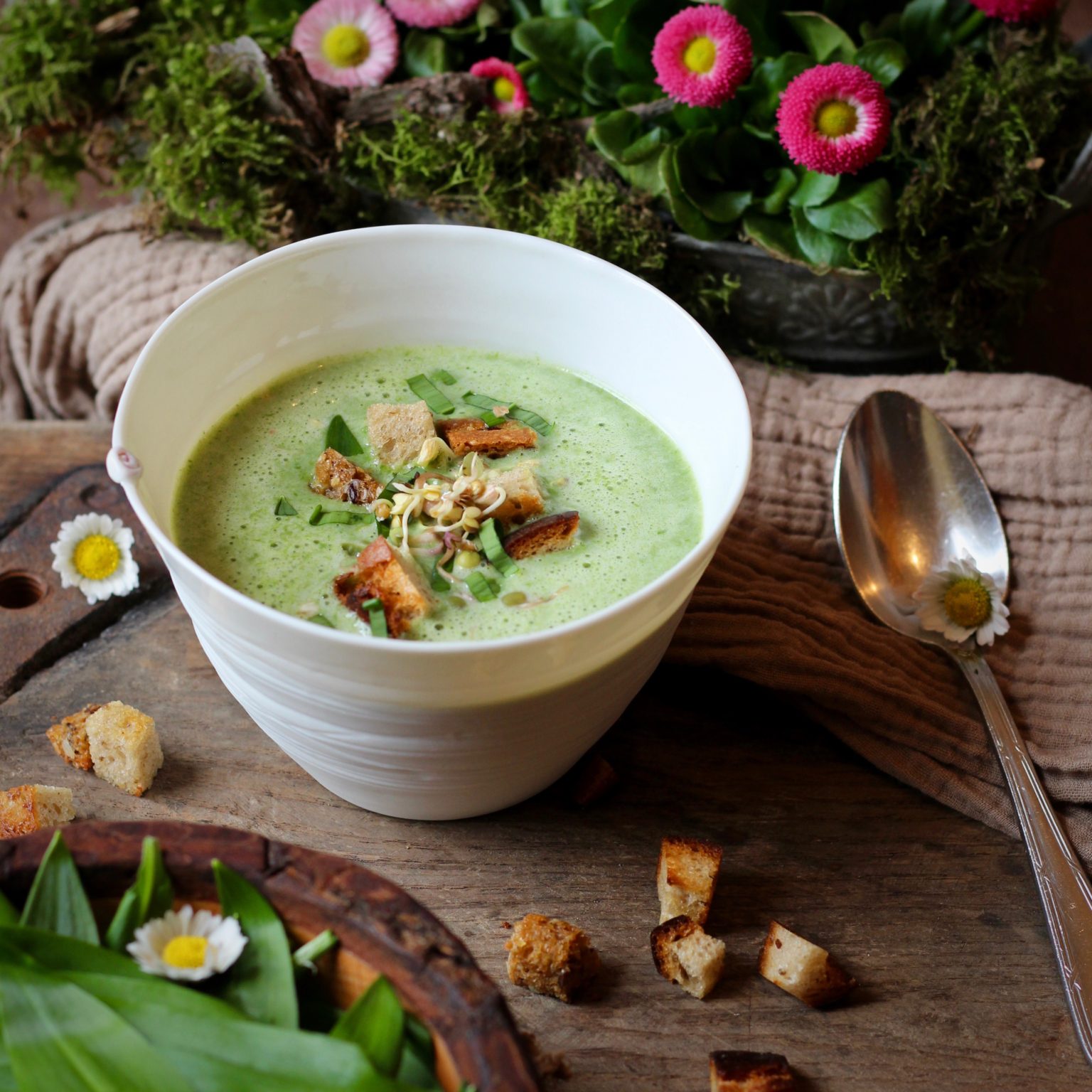 Bärlauchsuppe Rezept - Veronikas Hofküche