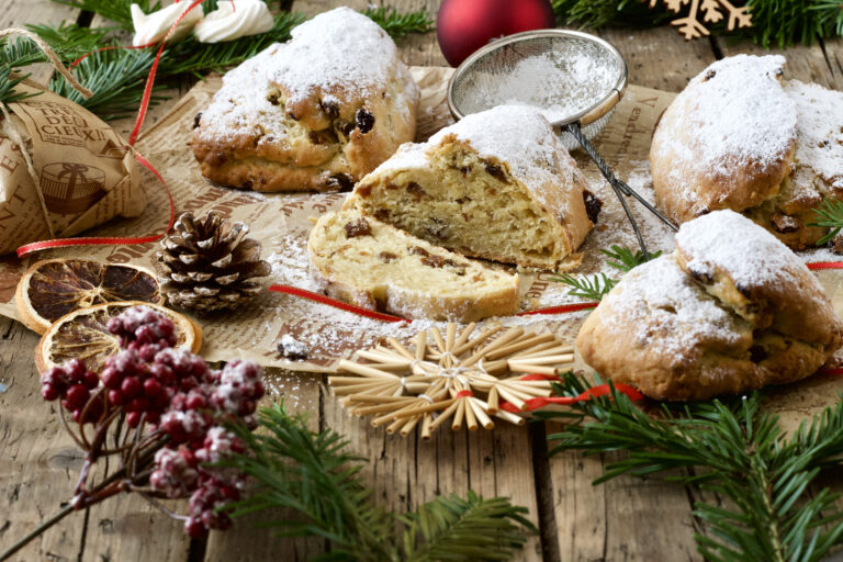 Topfenstollen Weihnachten